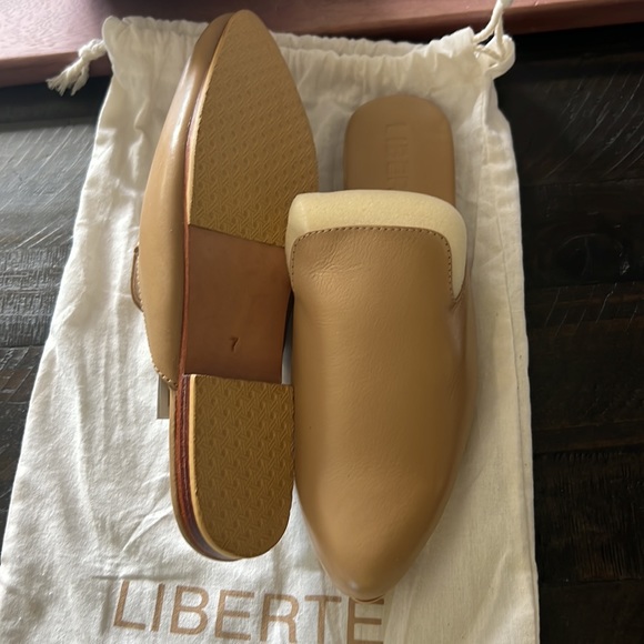 Liberte The Modern Leather Mule Cream - Picture 6 of 8